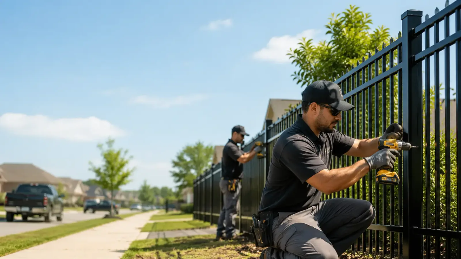 Metal Fence Installation in Lewiston, ME